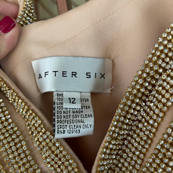 Size twelve after six dress! - Picture 4 of 4